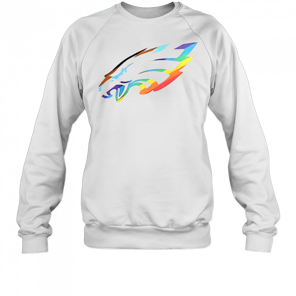 Philadelphia Eagles Logo Pride T-Shirt Sweatshirt