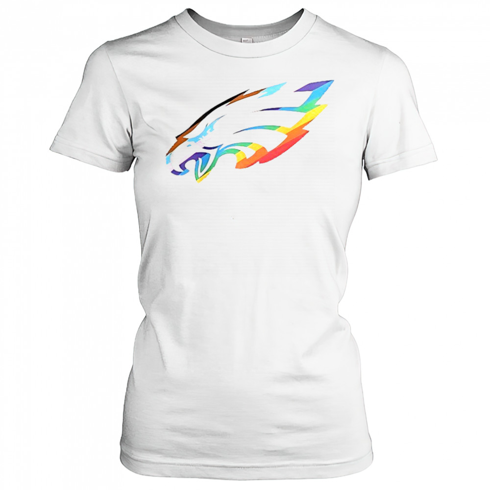 Philadelphia Eagles Logo Pride T-Shirt Women's T-shirt