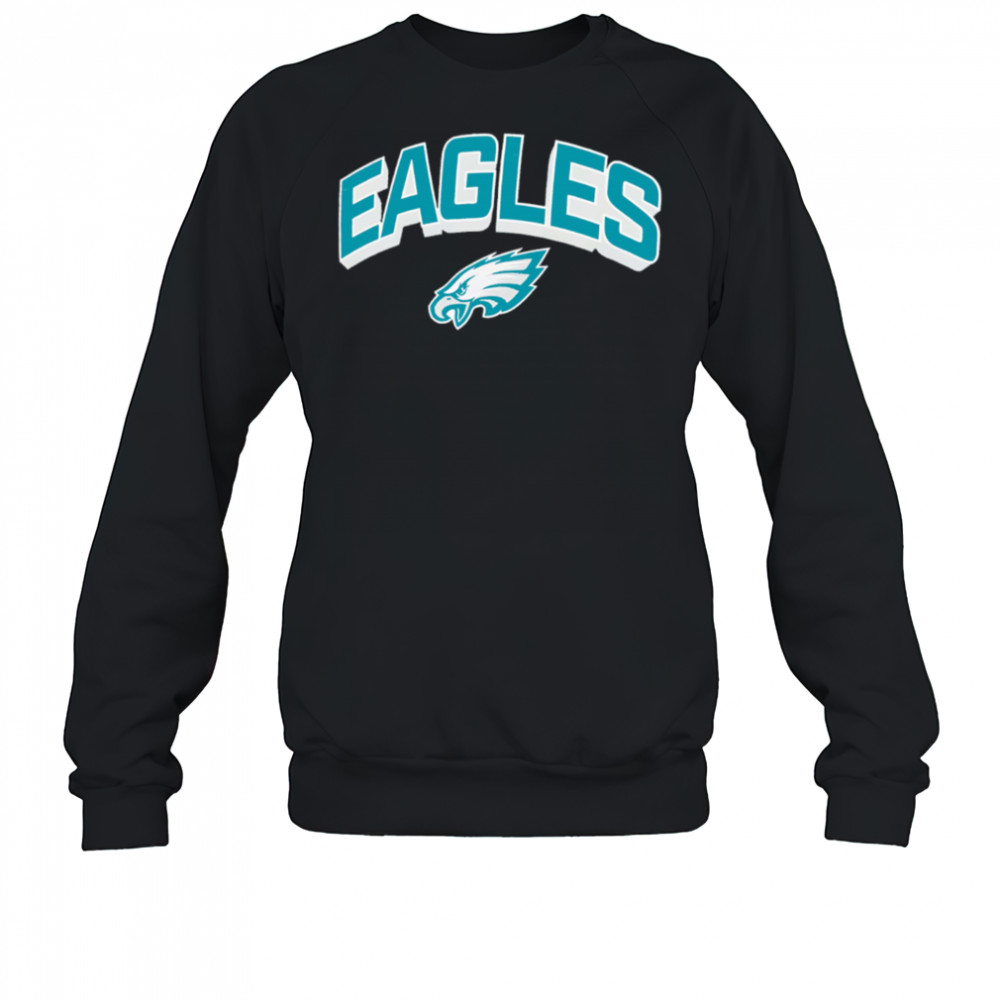Philadelphia Eagles NFL Velocity Performance arc shirt Sweatshirt