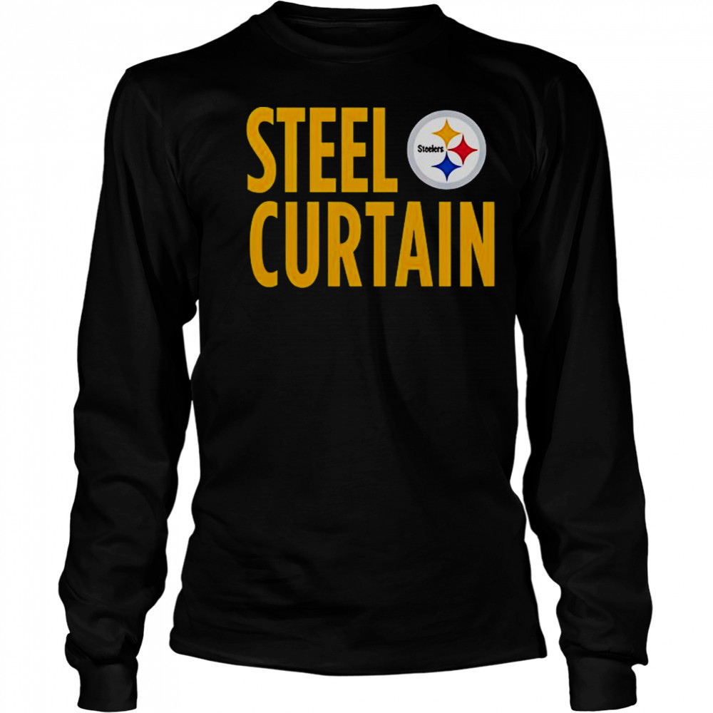 Pittsburgh Steelers Steel Curtain T-Shirt Long Sleeved