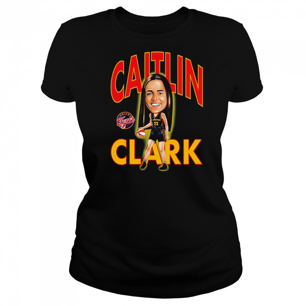 Playa Society Caitlin Clark caricature shirt Women's T-shirt