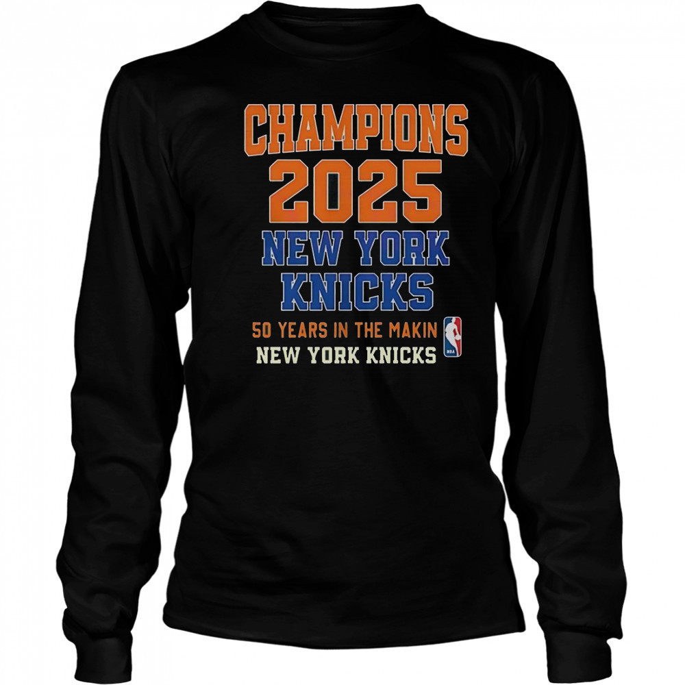 Playoffs New York Knicks Champions Years In The Making T-Shirt Long Sleeved