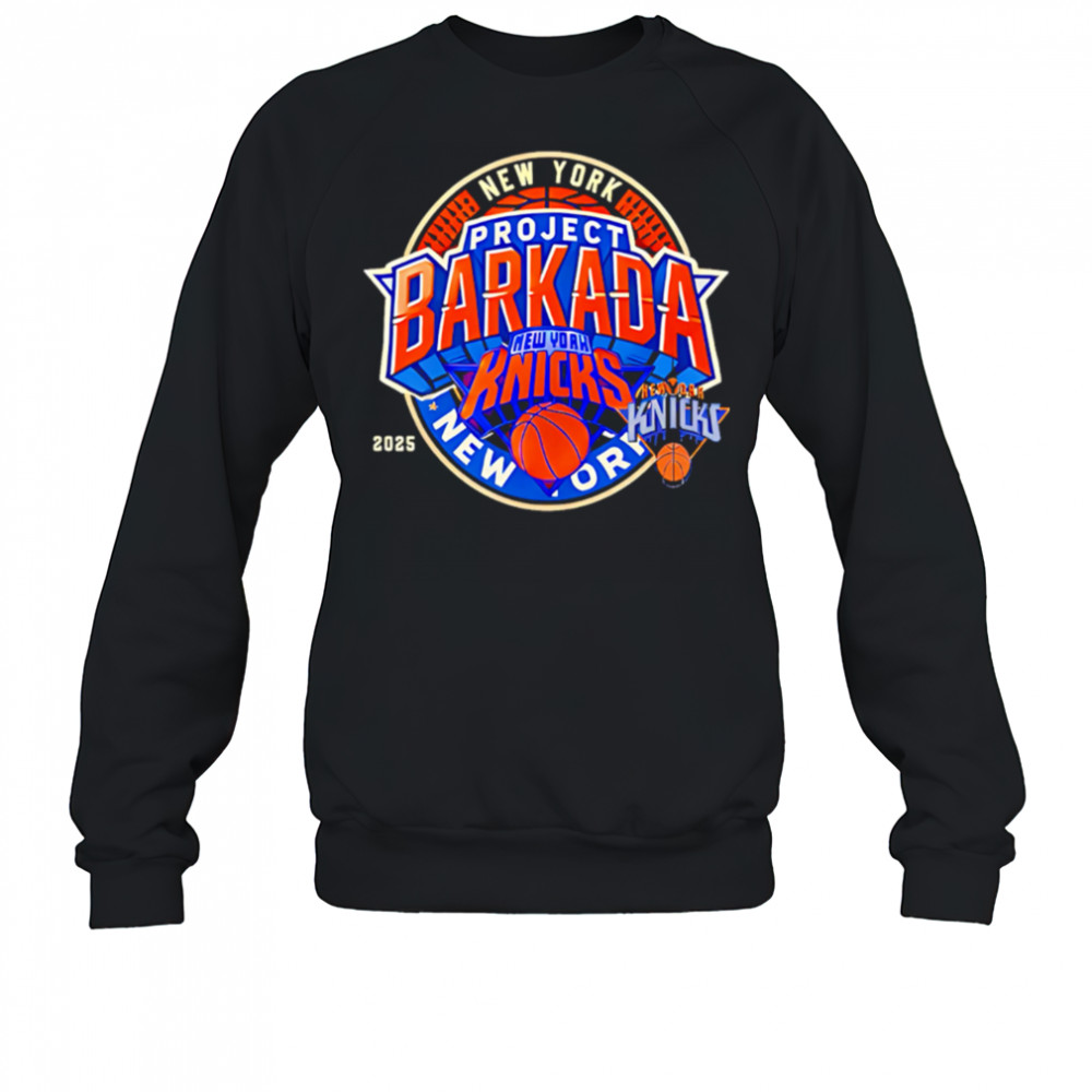 Project Barkada New York Knicks logo shirt Sweatshirt