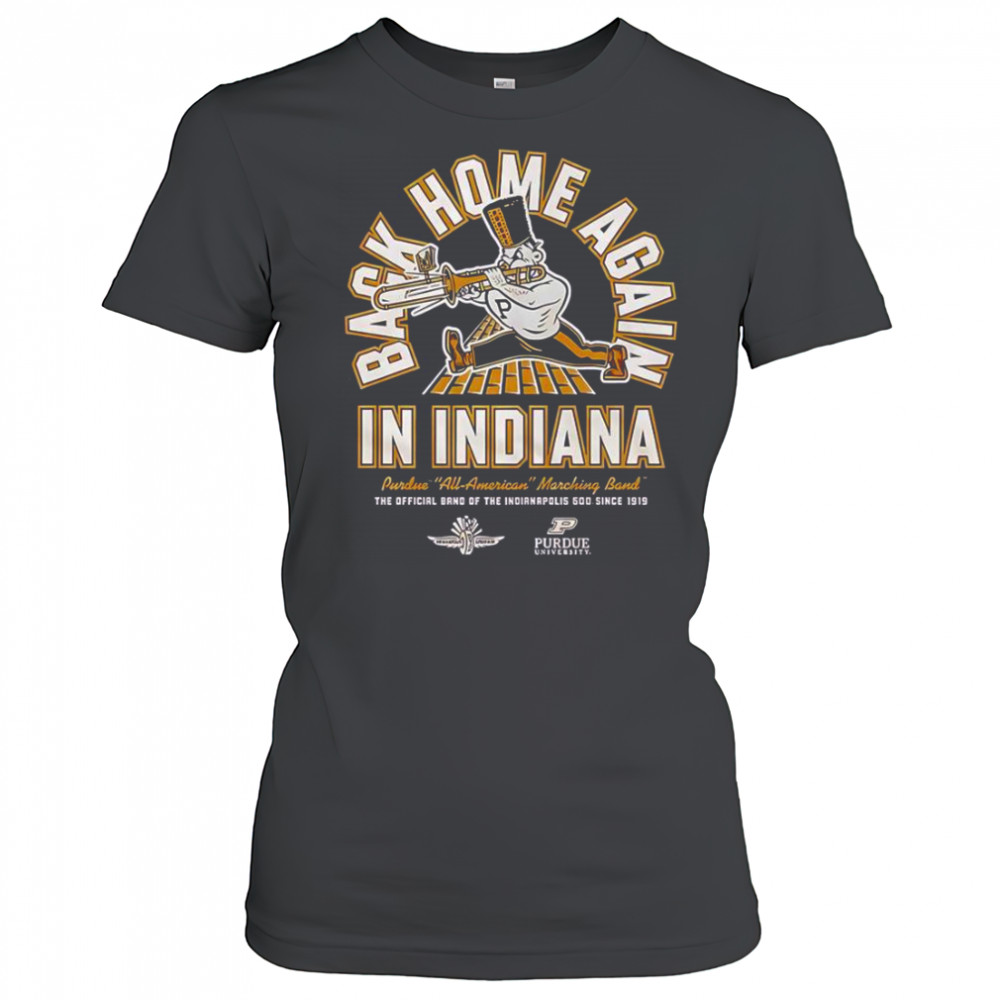 Purdue Boilermakers Back Home Again In Indiana T-Shirt Women's T-shirt