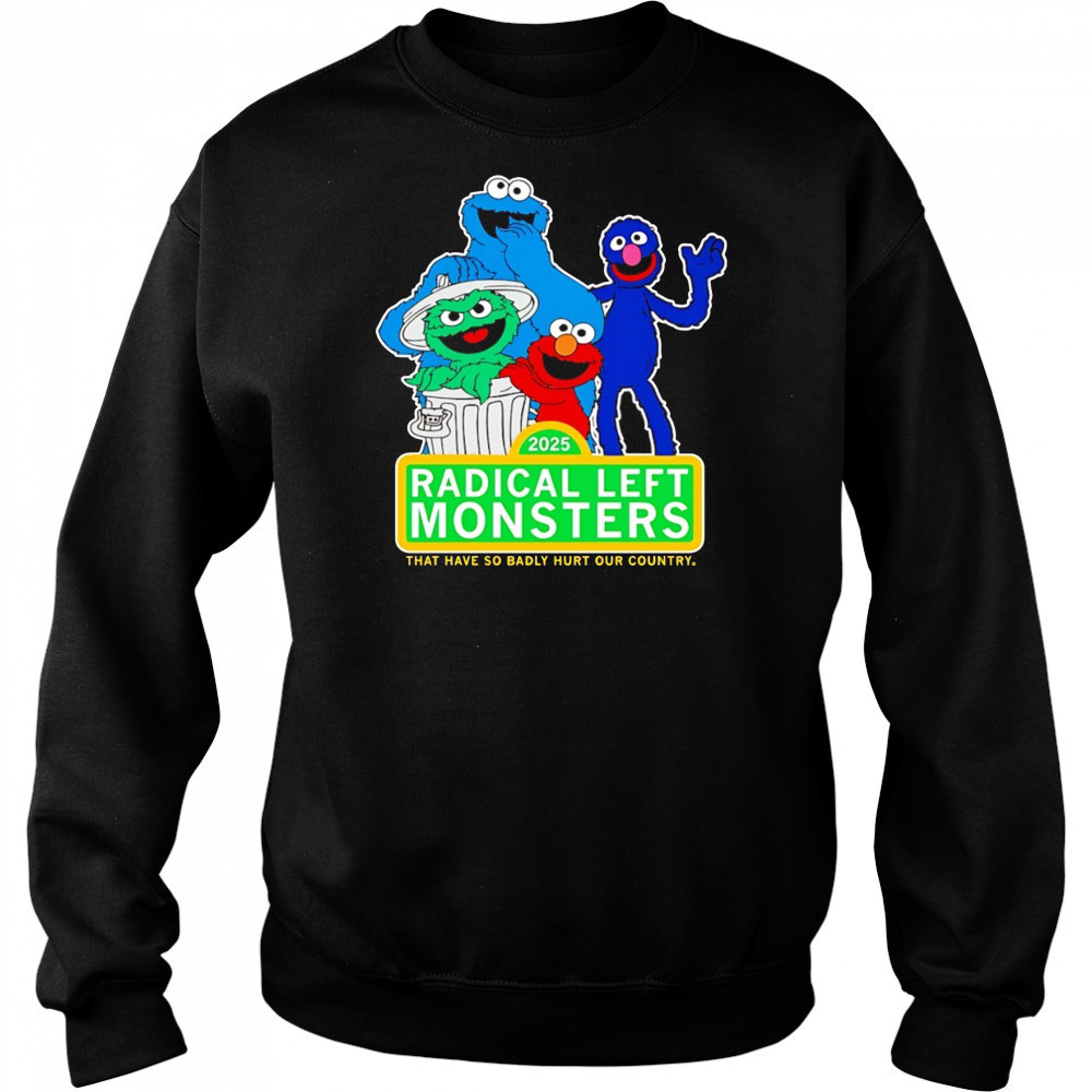 Radical left monster full color that have so badly hurt our country shirt Hoodie