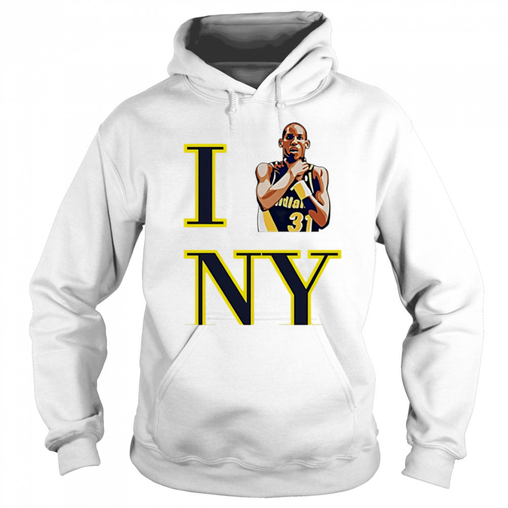 Reggie Miller I Love NY shirt Sweatshirt