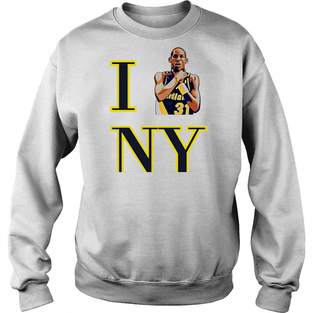 Reggie Miller I Love NY shirt Hoodie