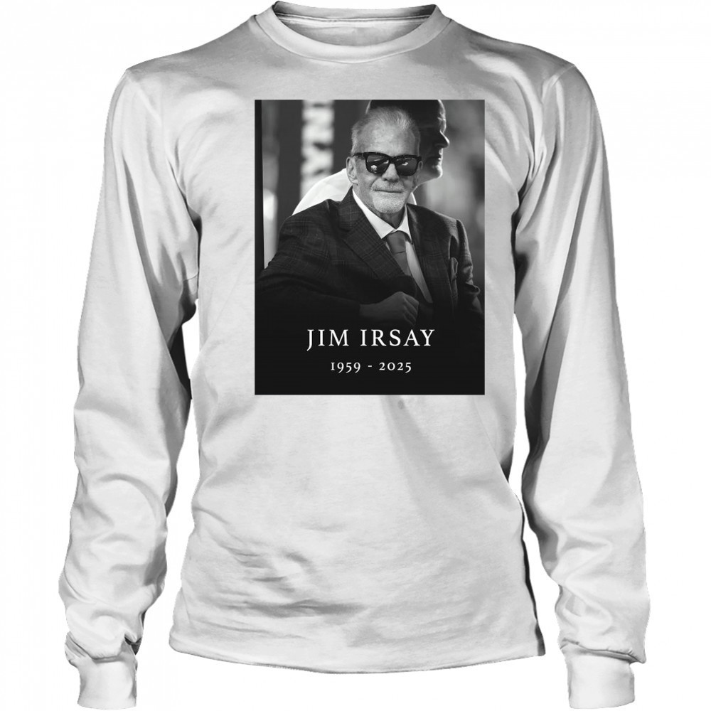 RIP Jim Irsay 1959-2025 NFL t-shirt Long Sleeved