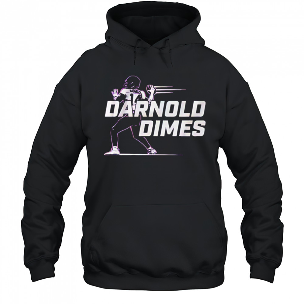 Sam Darnold Minneapolis Purple Dimes Short Sleeve Fashion Player shirt Hoodie
