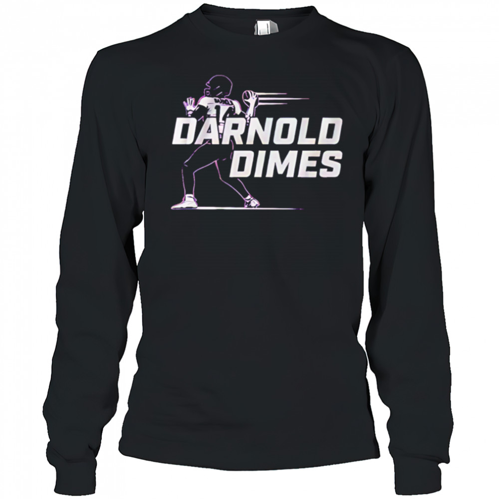 Sam Darnold Minneapolis Purple Dimes Short Sleeve Fashion Player shirt Long Sleeved