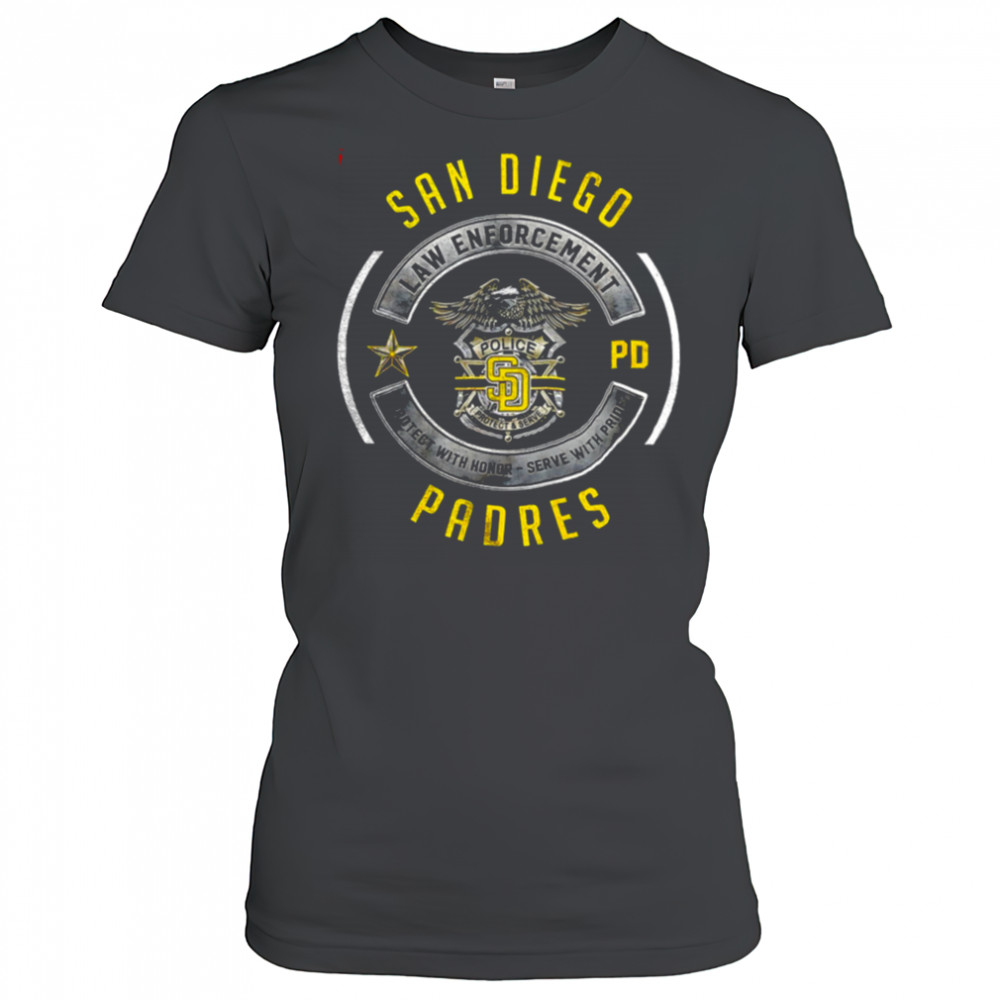 San Diego Padres Law Enforcement 2025 shirt Women's T-shirt