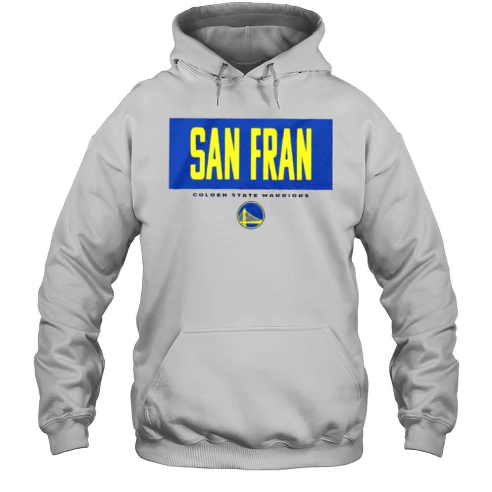 San Fran NBA basketball Golden State Warriors crossbar shirt Hoodie