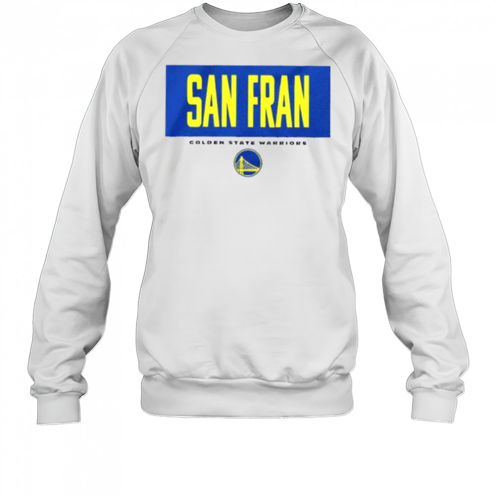 San Fran NBA basketball Golden State Warriors crossbar shirt Sweatshirt