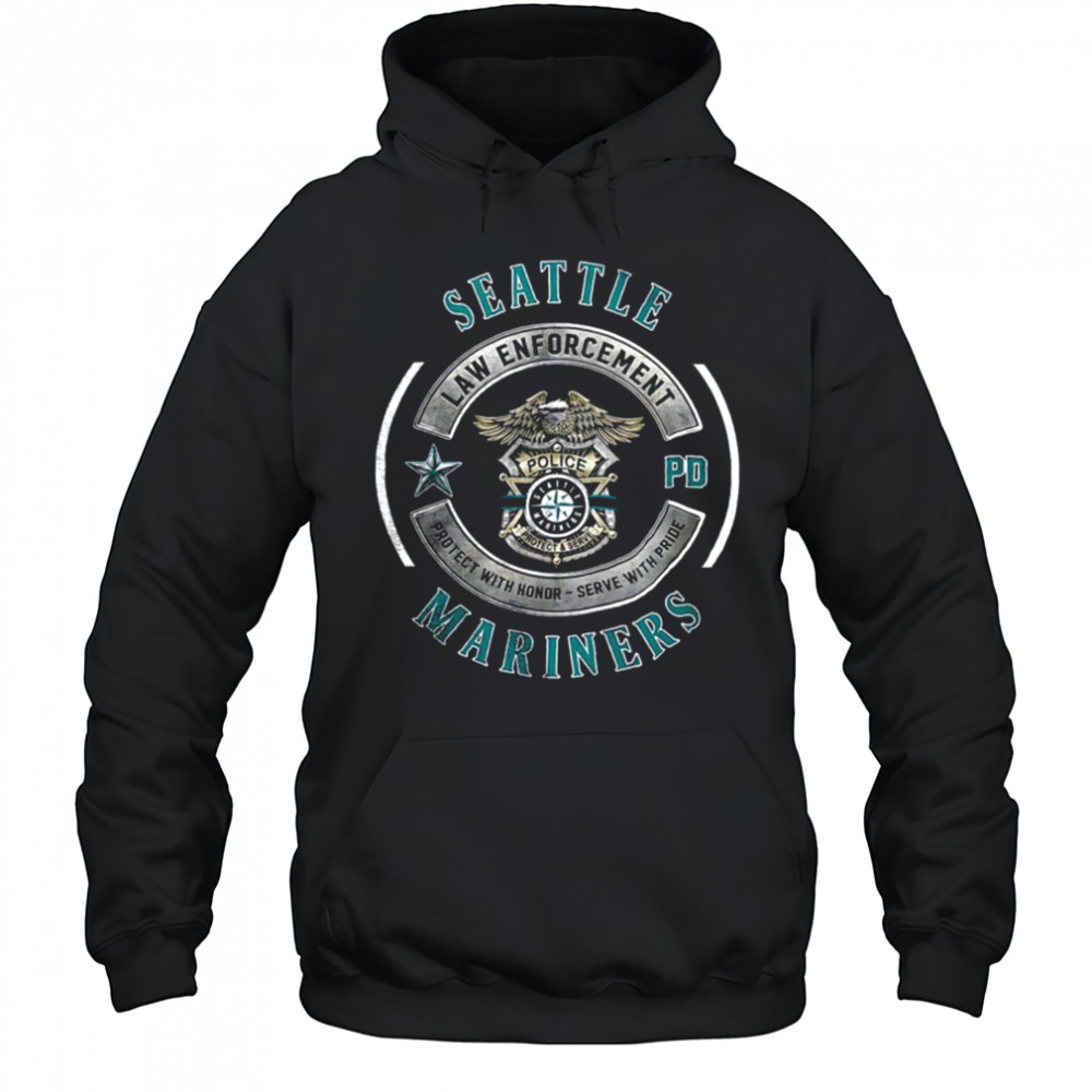 Seattle Mariners Law Enforcement 2025 shirt Hoodie