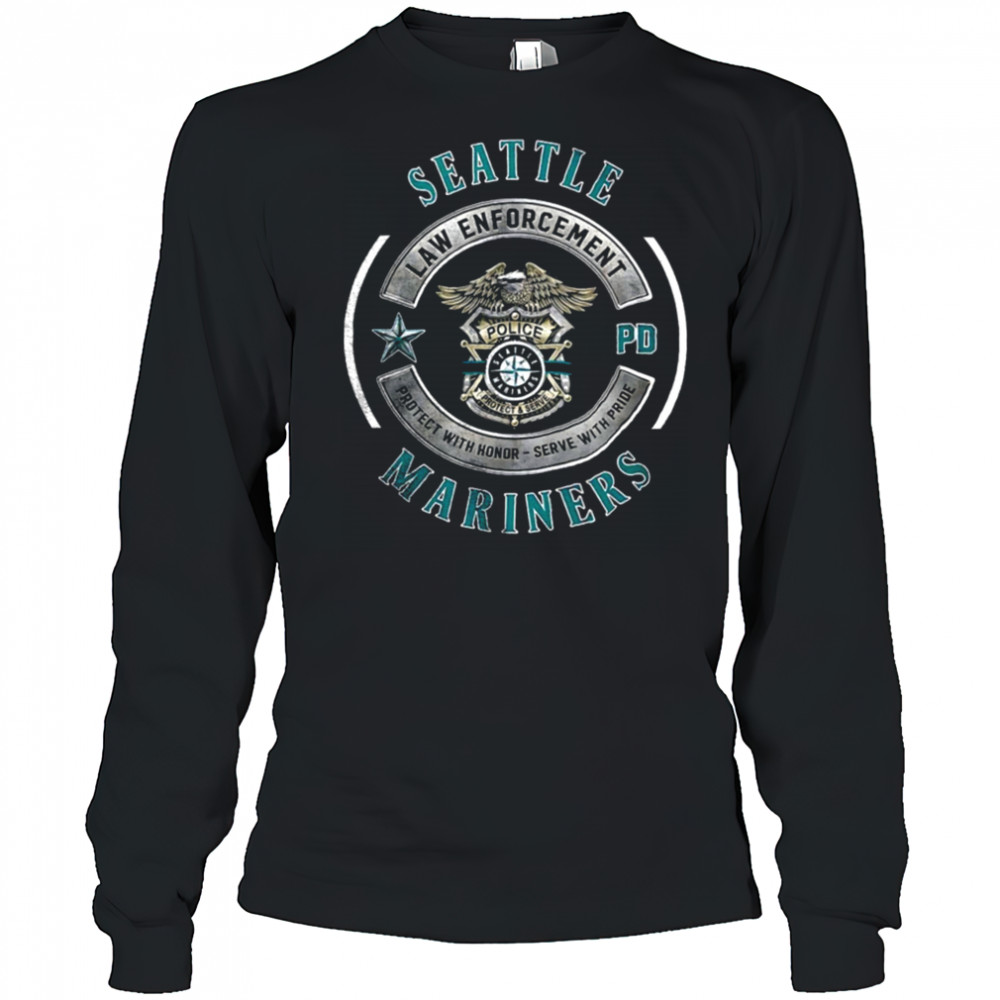Seattle Mariners Law Enforcement 2025 shirt Long Sleeved