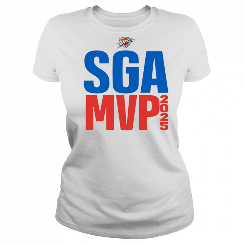 SGA MVP 2025 Shai Gilgeous-Alexander Thunder shirt Women's T-shirt