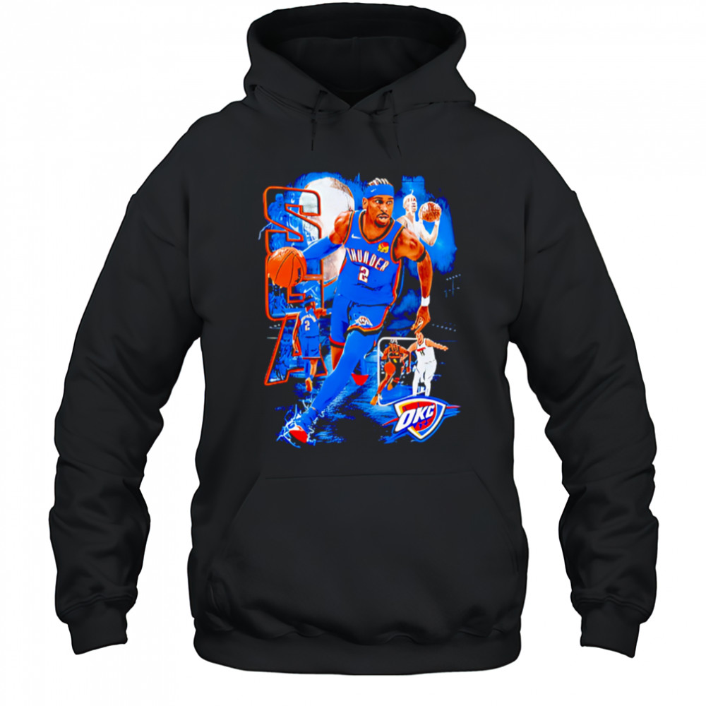SGA Shai Gilgeous-Alexander OKC graphic shirt Hoodie