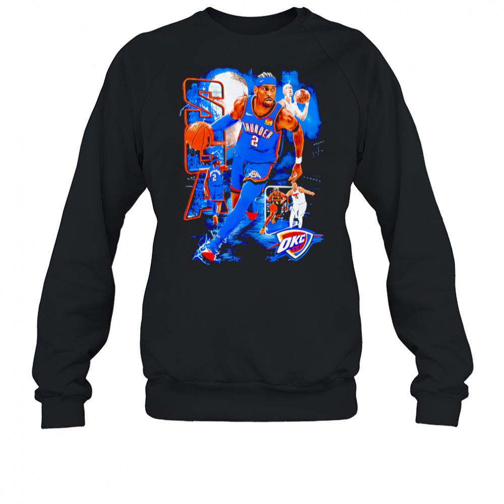SGA Shai Gilgeous-Alexander OKC graphic shirt Sweatshirt