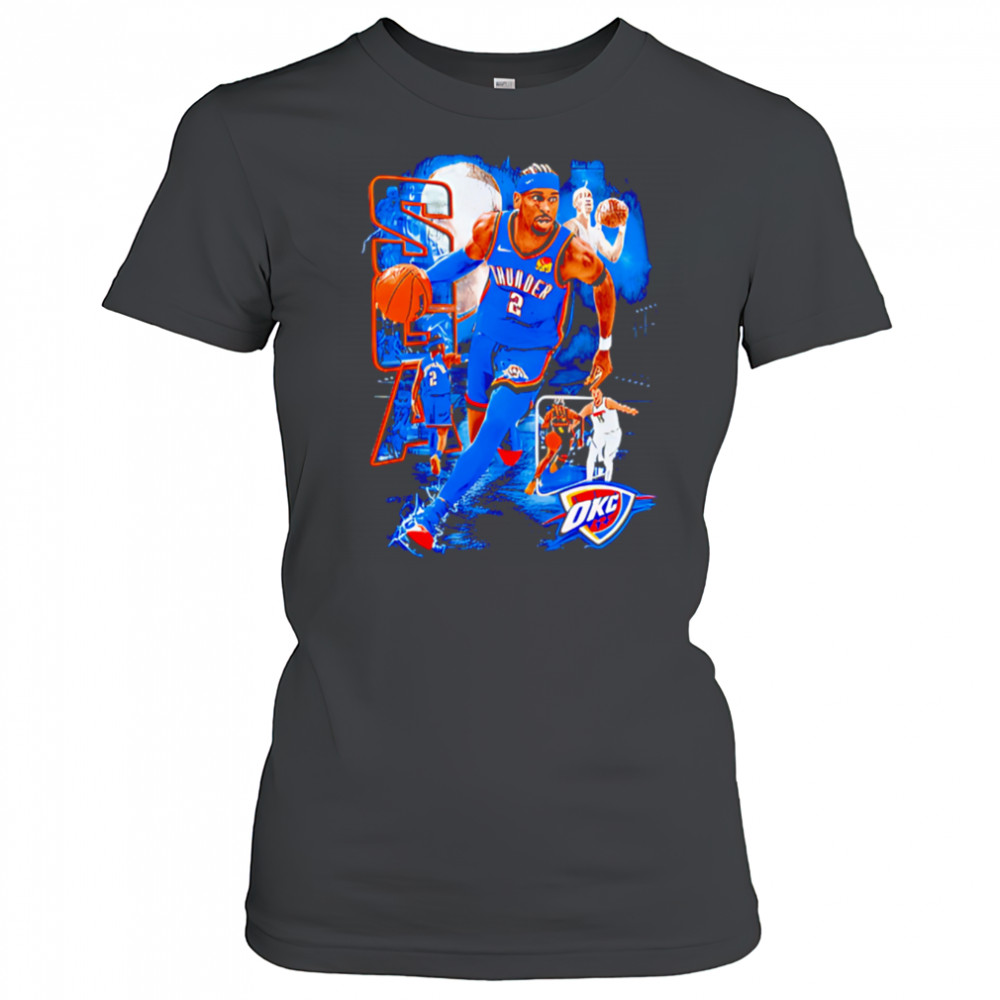 SGA Shai Gilgeous-Alexander OKC graphic shirt Women's T-shirt