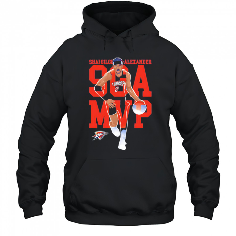 Shai Gilgeous-alexander 2025 Nba Mvp Thunder shirt Hoodie