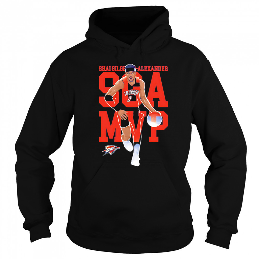 Shai Gilgeous-alexander 2025 Nba Mvp Thunder shirt Sweatshirt