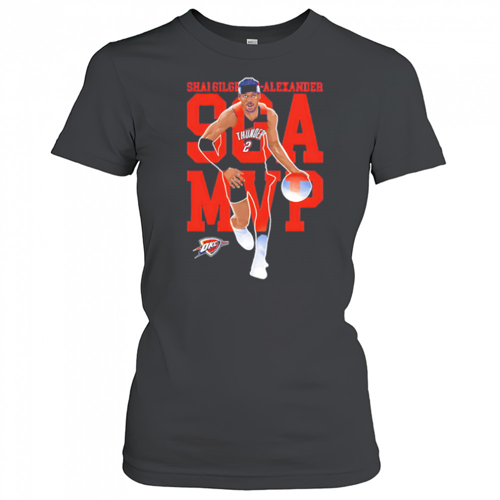 Shai Gilgeous-alexander 2025 Nba Mvp Thunder shirt Women's T-shirt