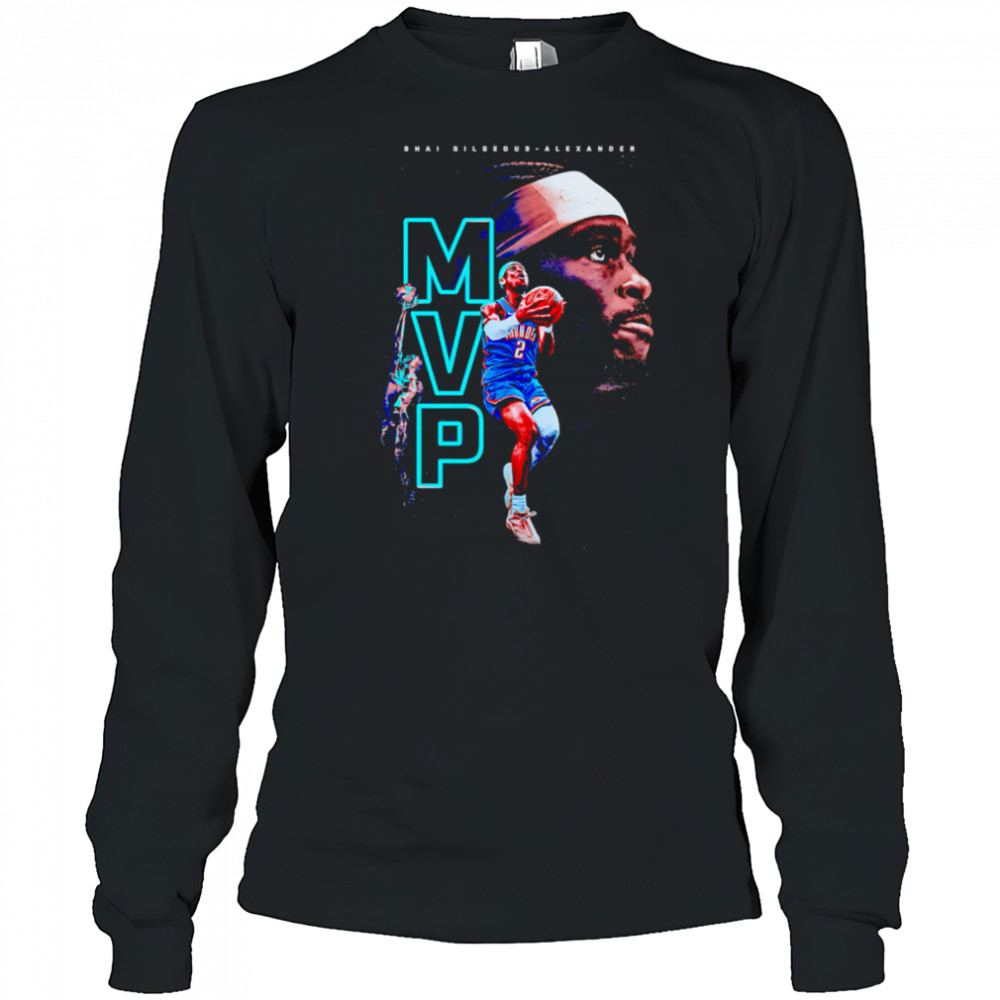 Shai Gilgeous-Alexander has been named NBA MVP shirt Long Sleeved