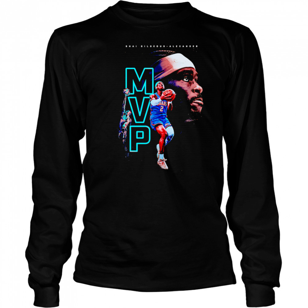 Shai Gilgeous-Alexander has been named NBA MVP shirt Long Sleeved