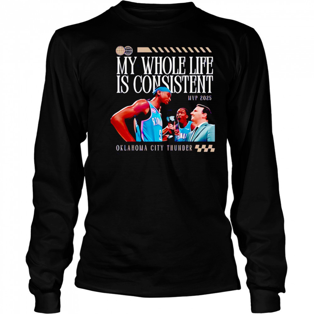 Shai Gilgeous Alexander Mvp Okc Thunder Fan shirt Long Sleeved