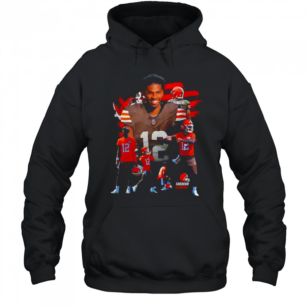 Shedeur Sanders Rookie Cleveland Browns graphic shirt Hoodie