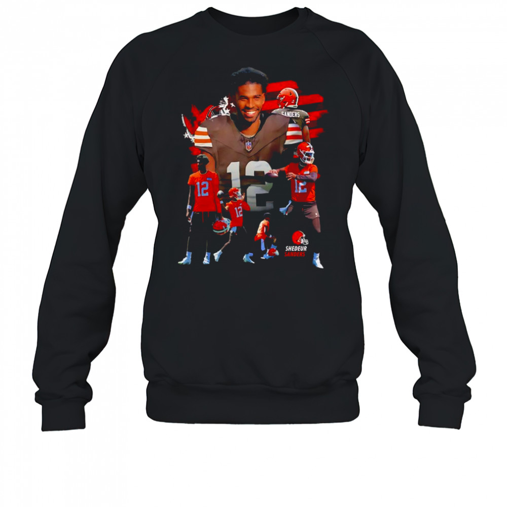 Shedeur Sanders Rookie Cleveland Browns graphic shirt Sweatshirt