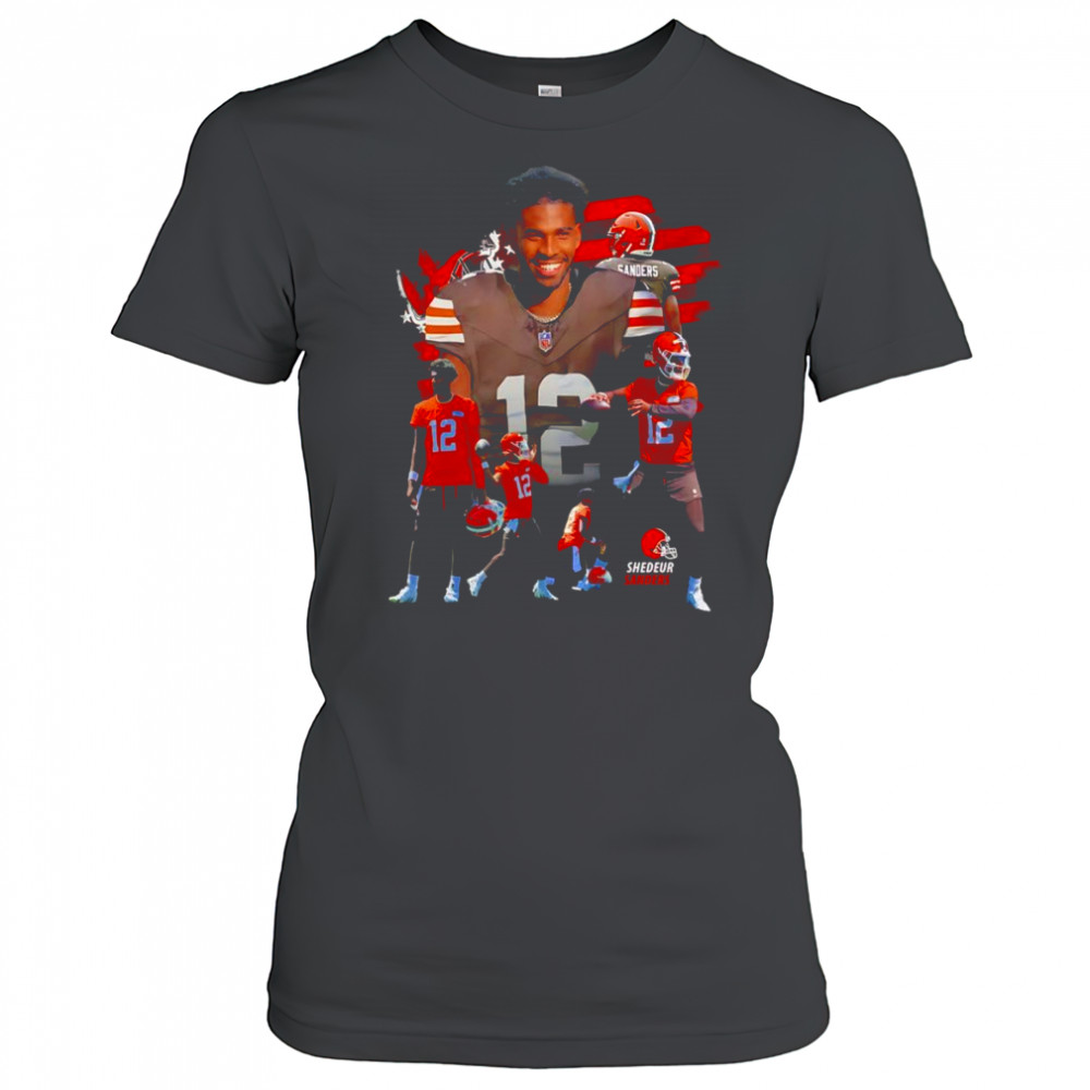 Shedeur Sanders Rookie Cleveland Browns graphic shirt Women's T-shirt