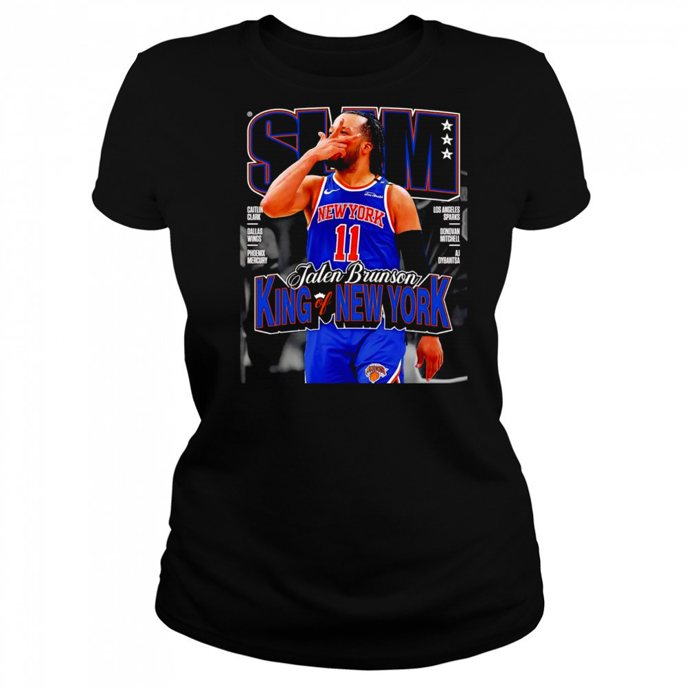 Slam Jalen Brunson King of New York shirt Women's T-shirt