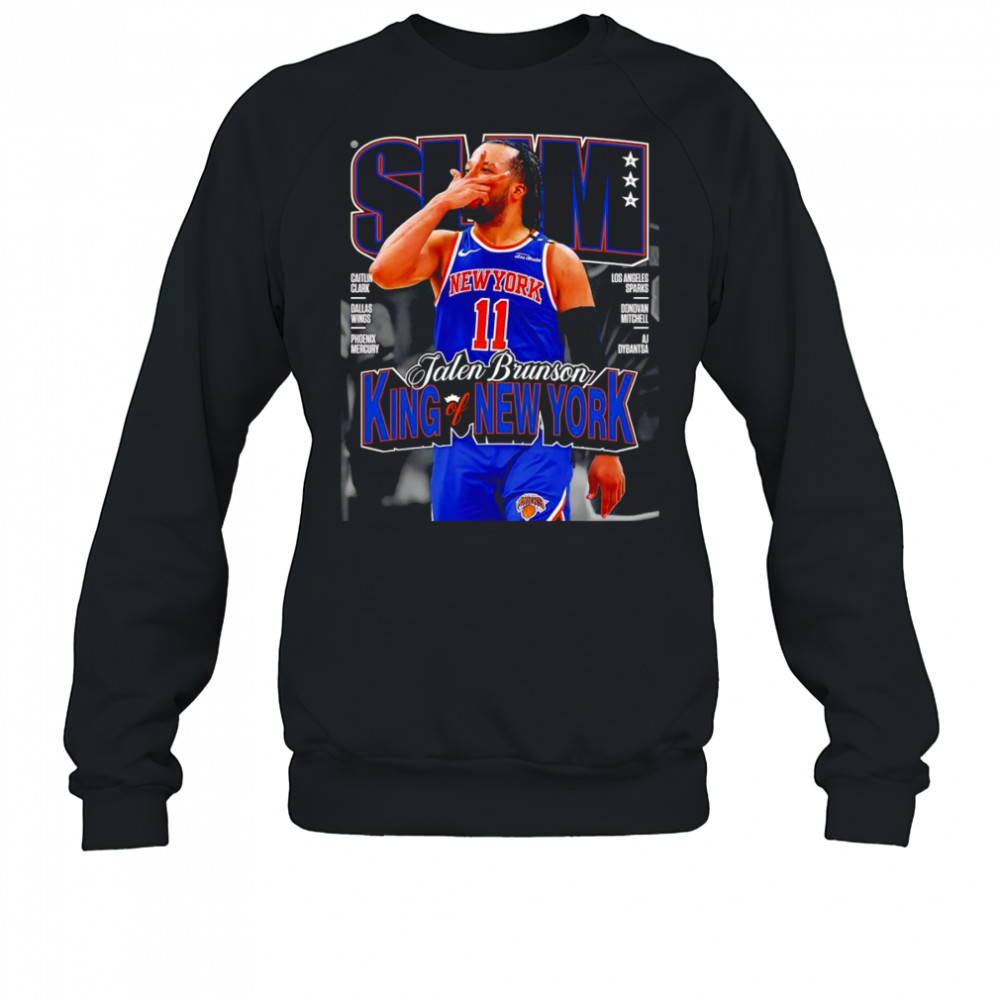 Slam Jalen Brunson King of New York shirt Sweatshirt