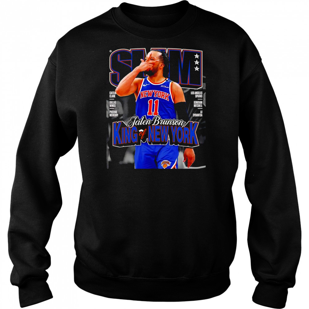 Slam Jalen Brunson King of New York shirt Hoodie