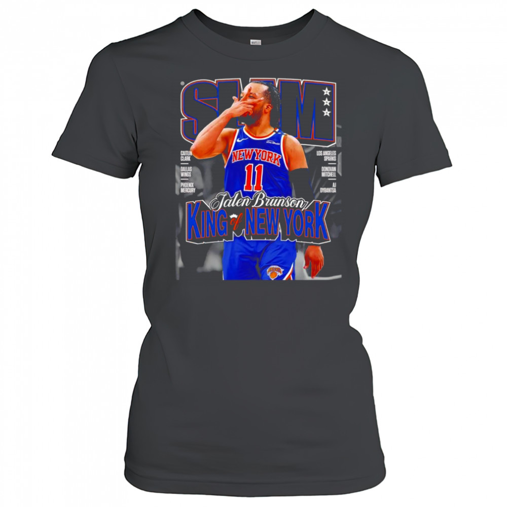 Slam Jalen Brunson King of New York shirt Women's T-shirt