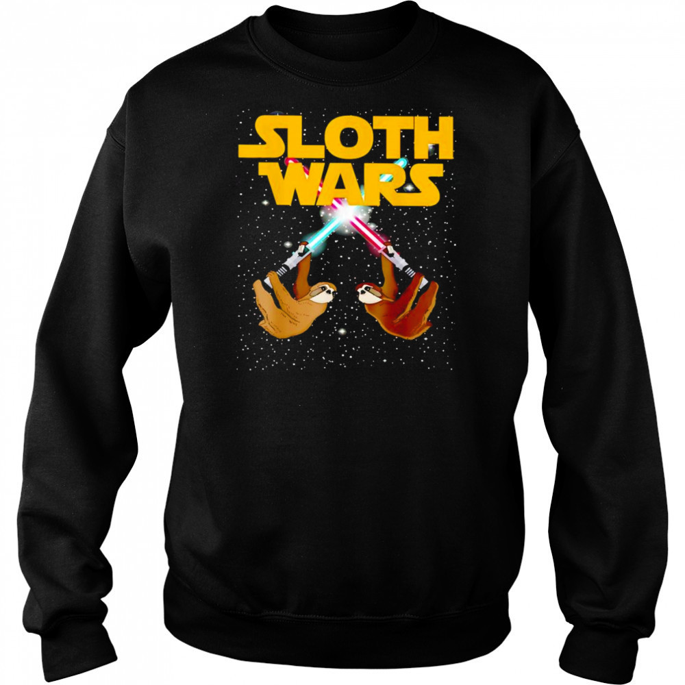 Sloth Wars shirt Hoodie
