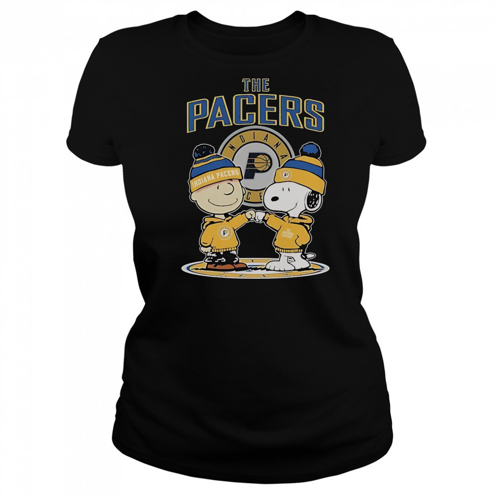 Snoopy And Charlie Brown The Peanuts Fan X Indiana Pacers T-Shirt Women's T-shirt