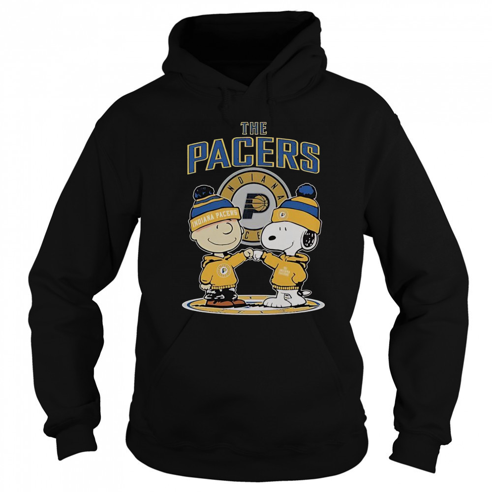 Snoopy And Charlie Brown The Peanuts Fan X Indiana Pacers T-Shirt Sweatshirt