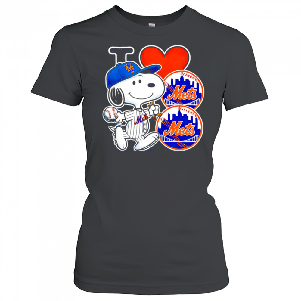 Snoopy I Love New York Mets shirt Women's T-shirt