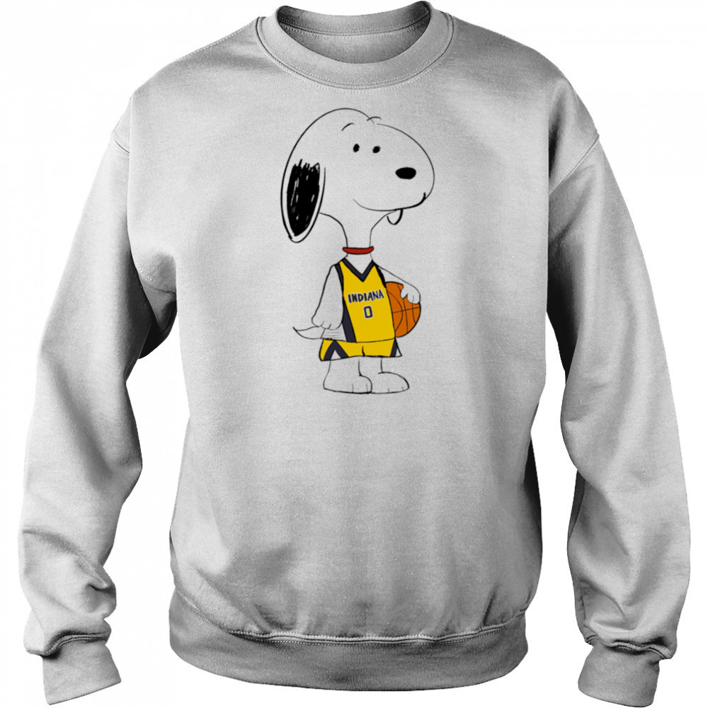 Snoopy Tyrese Haliburton Indiana Pacers shirt Hoodie