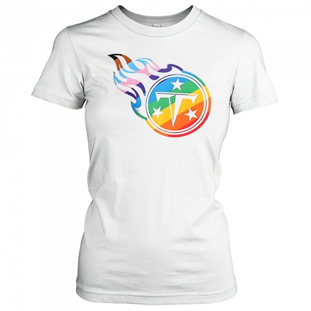 Tennessee Titans Logo Pride T-Shirt Women's T-shirt