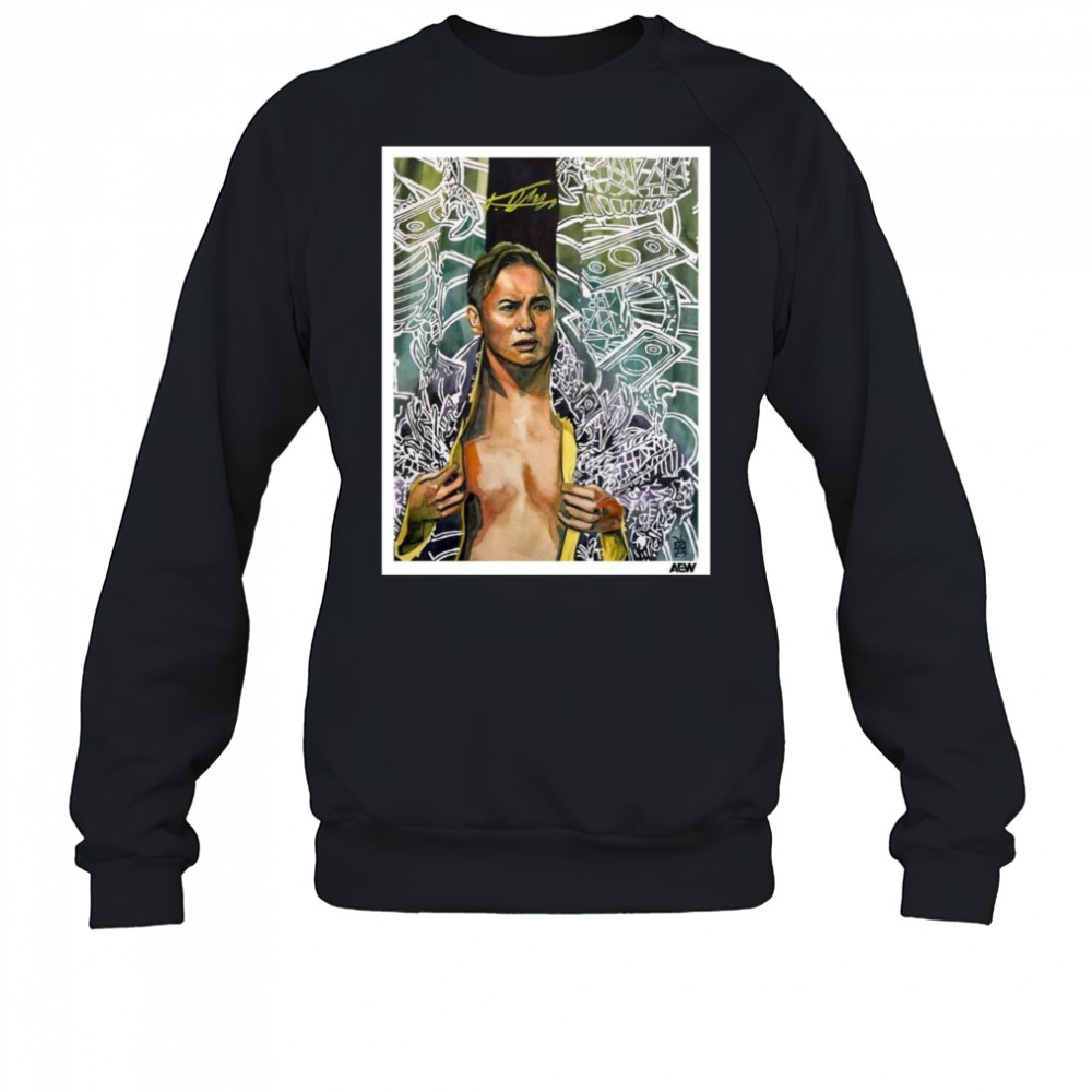 The Art of Rob Schamberger – Kazuchika Okada AEW Signature t-shirt Sweatshirt