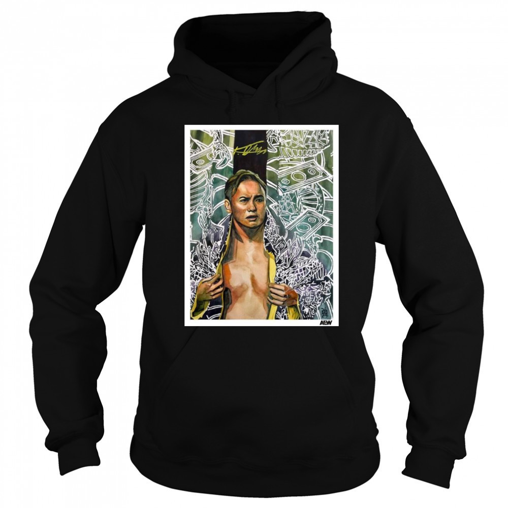 The Art of Rob Schamberger – Kazuchika Okada AEW Signature t-shirt Sweatshirt