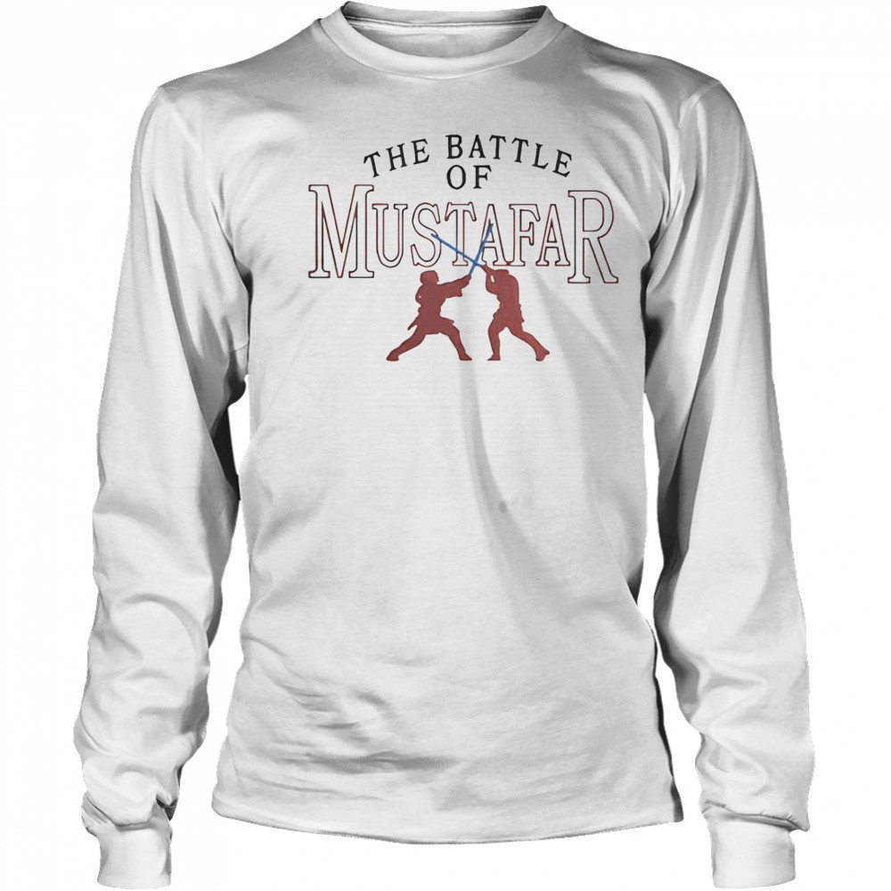 The Battle Of Mustafar T-Shirt Long Sleeved
