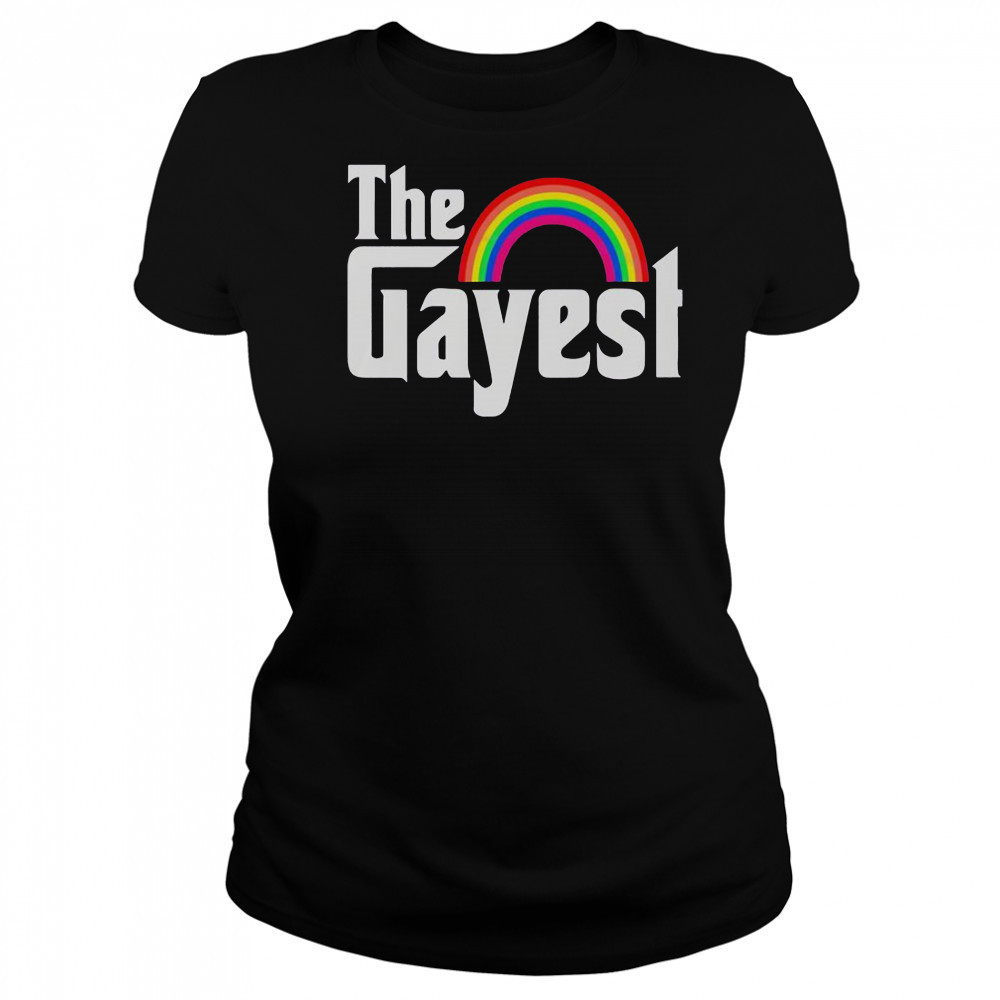 The Gayest Rainbow LGBT T-Shirt Women's T-shirt