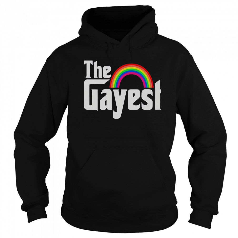 The Gayest Rainbow LGBT T-Shirt Sweatshirt