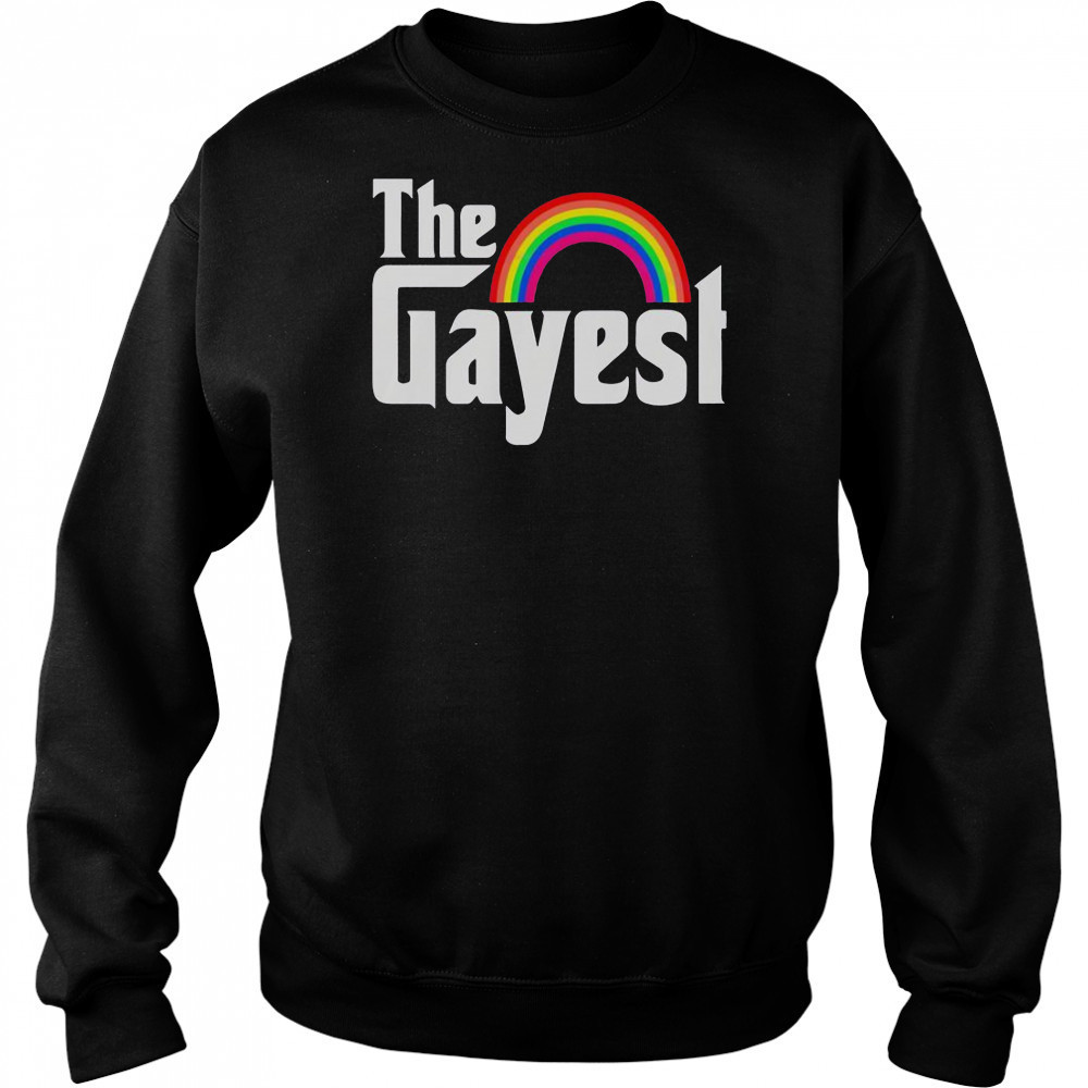 The Gayest Rainbow LGBT T-Shirt Hoodie