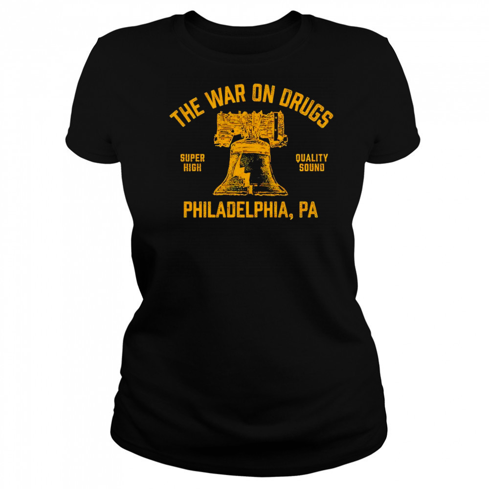 The War On Drugs Super High Quality Sound Philadelphia shirt Women's T-shirt