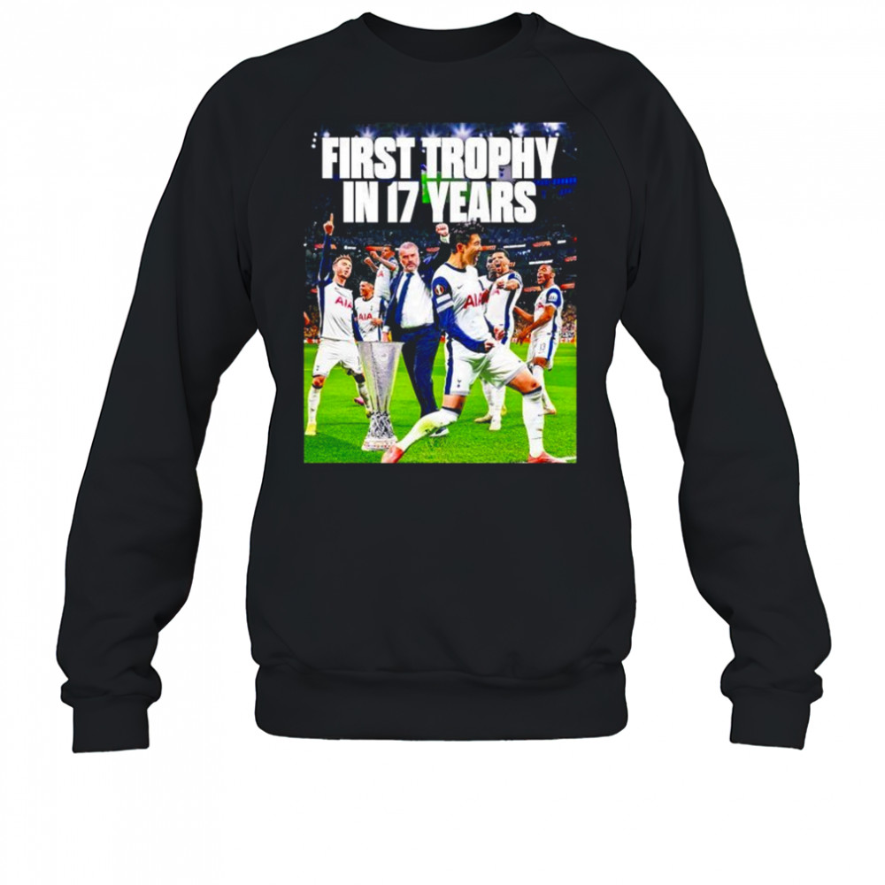 Tottenham Hotspur Clinches 2025 UEFA Europa League Their First Major Silverware Since 2008 shirt Sweatshirt